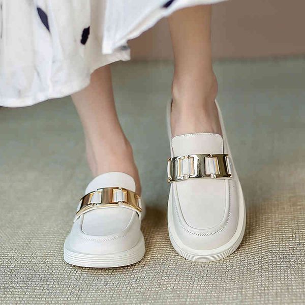 sandals full leather in out of genuine female spring slipper round foot toe comfortable low heel switch all-match amr4, Black
sandals full leather in out of genuine female spring slipper round foot toe comfortable low heel switch all-match amr4, Black
