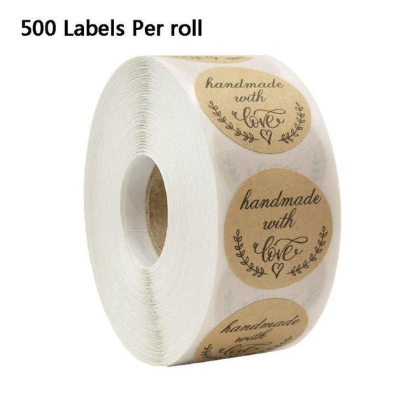gift wrap 500pcs kraft handmade with love sticker thank you seal label baking scrapbooking
gift wrap 500pcs kraft handmade with love sticker thank you seal label baking scrapbooking