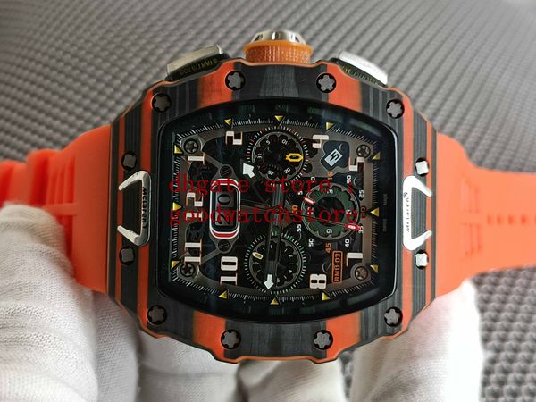 mens luxury racing carbon fibre wristwatch sport movement 11-03 flyback skeleton red rubber bands transparent automatic fashion men watches, Slivery;brown
mens luxury racing carbon fibre wristwatch sport movement 11-03 flyback skeleton red rubber bands transparent automatic fashion men watches, Slivery;brown