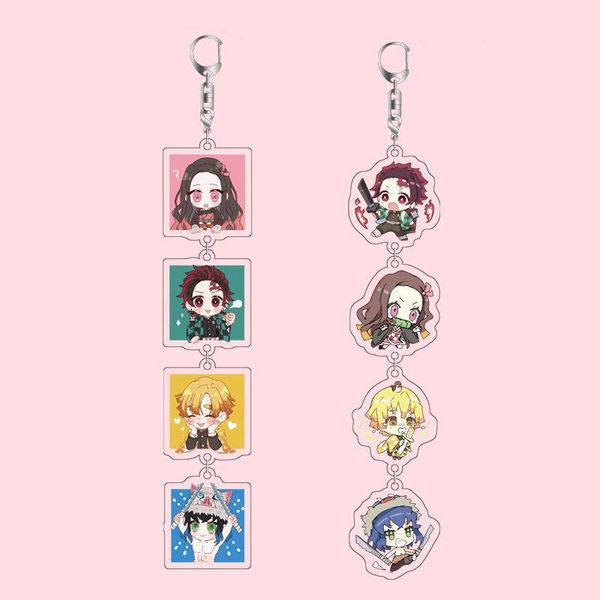 keychains demon slayer long acrylic cute anime string keychain for women men male female key ring drop, Silver
keychains demon slayer long acrylic cute anime string keychain for women men male female key ring drop, Silver