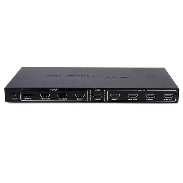 audio cables & connectors ultra hd 8 port 1 in out 1x8 splitter video 1080p for hdtv 3d dvd(us plug)
audio cables & connectors ultra hd 8 port 1 in out 1x8 splitter video 1080p for hdtv 3d dvd(us plug)