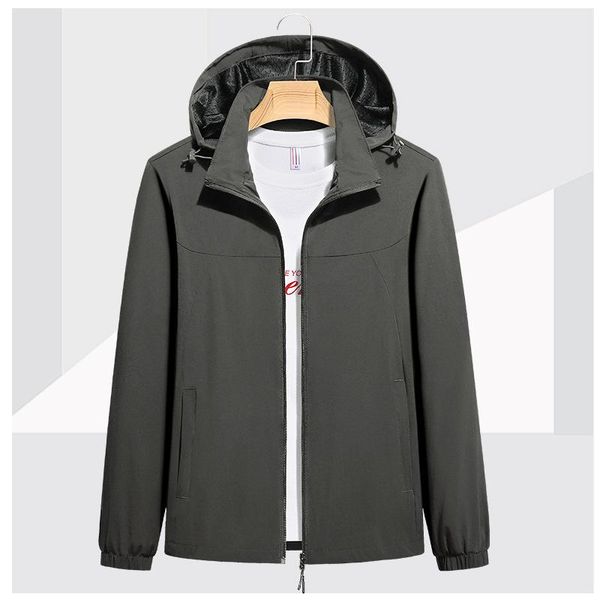 men's jackets boutique outdoor sports thin jacket trend spring and autumn casual hooded large size loose top, Black;brown
men's jackets boutique outdoor sports thin jacket trend spring and autumn casual hooded large size loose top, Black;brown