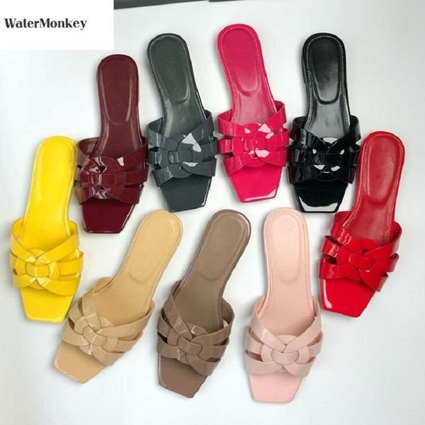 flats genuine leather summer slippers women flat heel shoes woman plus size sandals and slippers 35-41, Black
flats genuine leather summer slippers women flat heel shoes woman plus size sandals and slippers 35-41, Black