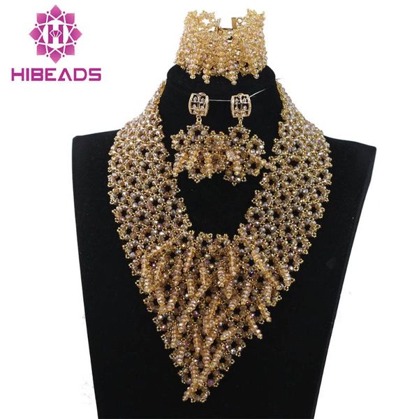 earrings & necklace 2021 chunky set luxury champagne gold african wedding beads jewelry bridal crystal abh247, Silver
earrings & necklace 2021 chunky set luxury champagne gold african wedding beads jewelry bridal crystal abh247, Silver