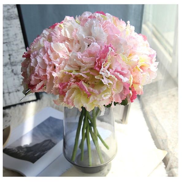 decorative flowers & wreaths artificial silk fake hydrangea peony bridal bouquet flower for diy home party decor natural lifelike drop
decorative flowers & wreaths artificial silk fake hydrangea peony bridal bouquet flower for diy home party decor natural lifelike drop