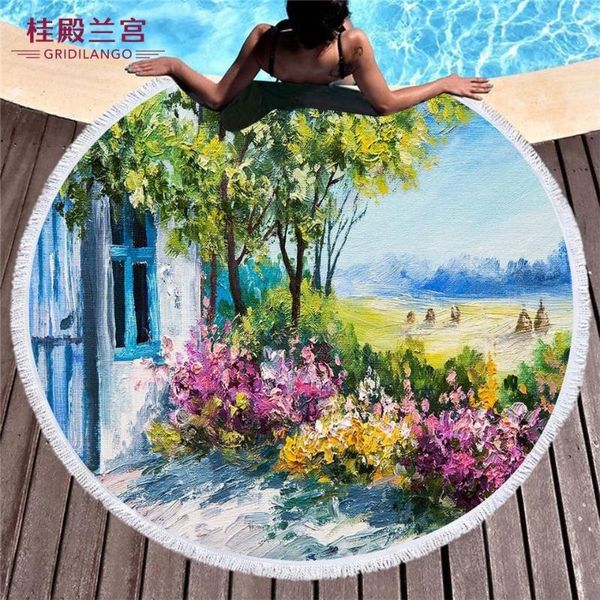 towel gridilango art oil painting round beach for quickly absorbtable swimming travel outdoor home yoga mat bath
towel gridilango art oil painting round beach for quickly absorbtable swimming travel outdoor home yoga mat bath