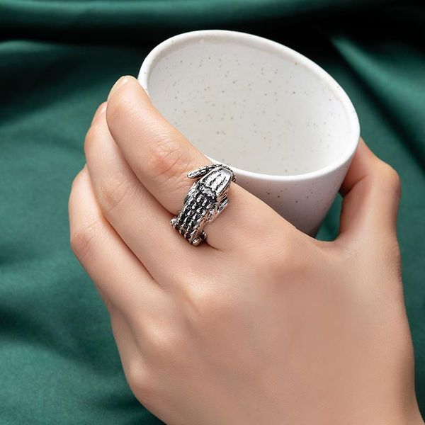 cluster rings european and american style red-eye crocodile ring punk hip-hop domineering nightclub bungee alloy opening adjustable, Golden;silver
cluster rings european and american style red-eye crocodile ring punk hip-hop domineering nightclub bungee alloy opening adjustable, Golden;silver