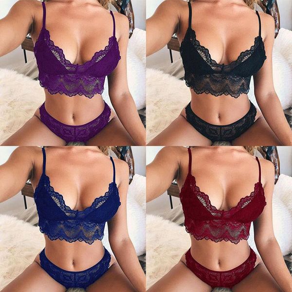 bras sets ladies briefs lace set panties solid color underwear women v neck seamless backless bra push up lingerie, Red;black
bras sets ladies briefs lace set panties solid color underwear women v neck seamless backless bra push up lingerie, Red;black