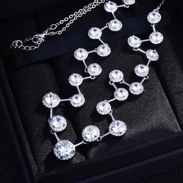chains fashion aesthetic charm full drill necklaces for women shine zircon choker collar chain on the neck jewellry wedding jewelry, Silver
chains fashion aesthetic charm full drill necklaces for women shine zircon choker collar chain on the neck jewellry wedding jewelry, Silver