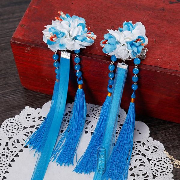 pins, brooches classical antiquity hairpin headdress costume han clothing accessories silk ribbon streamers hair comb tassel headband, Gray
pins, brooches classical antiquity hairpin headdress costume han clothing accessories silk ribbon streamers hair comb tassel headband, Gray