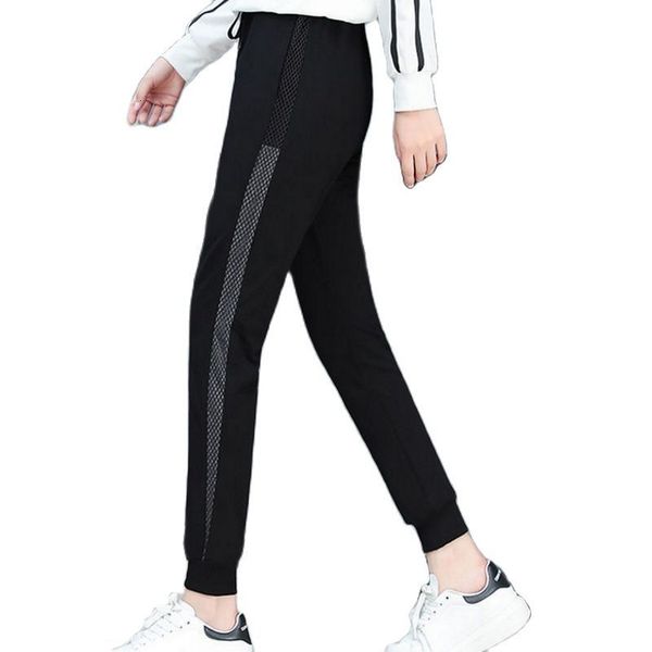 men's pants women's leggings for spring and fall, sport pants with long mesh, cordoned baggy pants, versatile foot casual gl1g, Black
men's pants women's leggings for spring and fall, sport pants with long mesh, cordoned baggy pants, versatile foot casual gl1g, Black