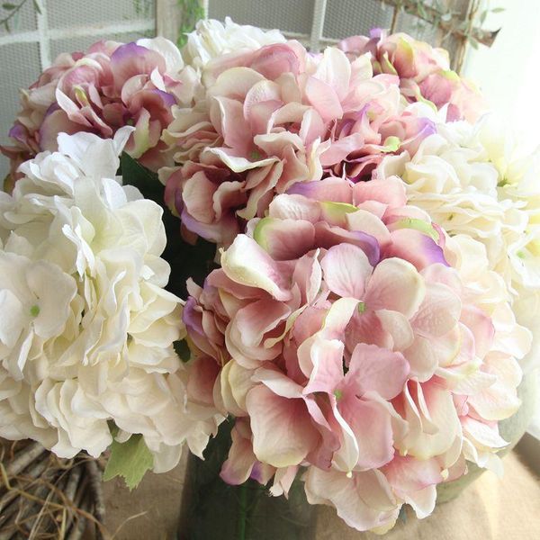 1pcs artificial silk hydrangea green leaves bouquet home wedding party garden crafts decoration floral decorative flowers & wreaths
1pcs artificial silk hydrangea green leaves bouquet home wedding party garden crafts decoration floral decorative flowers & wreaths