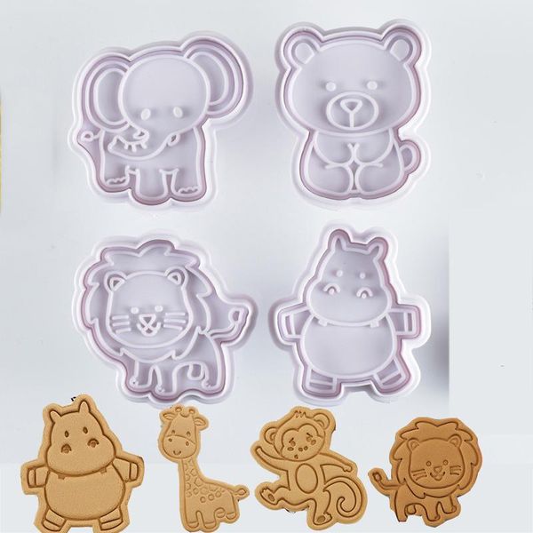 baking moulds cake mold 3d cartoon animal xmas cookie biscuit hand stamp press plunger mould 4pcs cutter & pastry tools
baking moulds cake mold 3d cartoon animal xmas cookie biscuit hand stamp press plunger mould 4pcs cutter & pastry tools