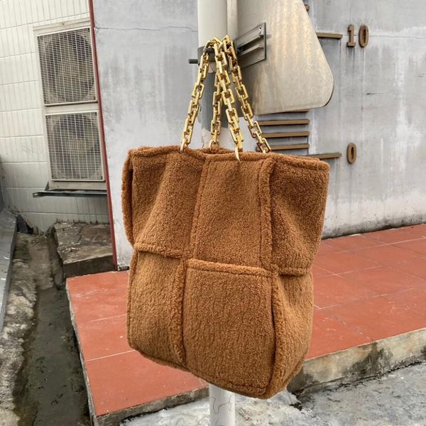 shoulder bags fashion lambswool overlarge women designer thick chain handbags luxury faux fur messenger bag plush tote big purse
shoulder bags fashion lambswool overlarge women designer thick chain handbags luxury faux fur messenger bag plush tote big purse