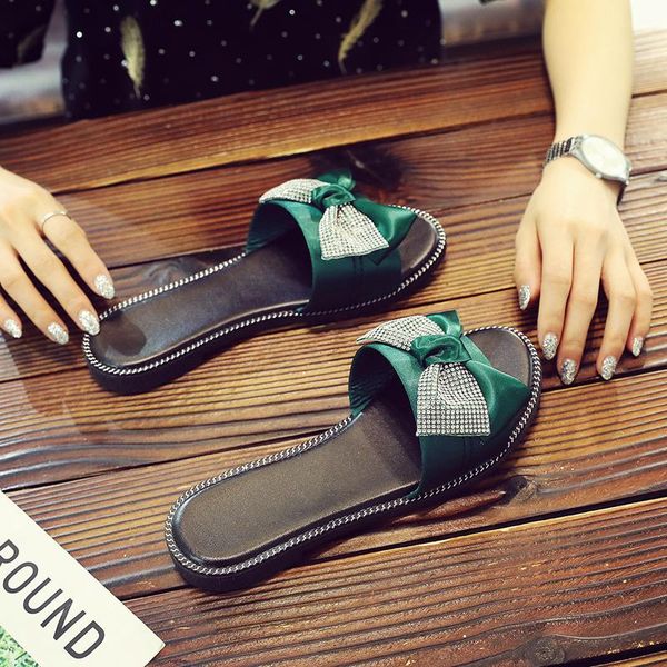 slippers shoes casual slipers women slides butterfly-knot luxury 2021 summer flat soft cotton fabric pu rubber, Black
slippers shoes casual slipers women slides butterfly-knot luxury 2021 summer flat soft cotton fabric pu rubber, Black
