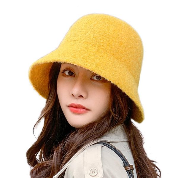 wide brim hats autumn and winter korean version of wild basin hat warm woolen pure color fisherman knitted bucket, Blue;gray
wide brim hats autumn and winter korean version of wild basin hat warm woolen pure color fisherman knitted bucket, Blue;gray