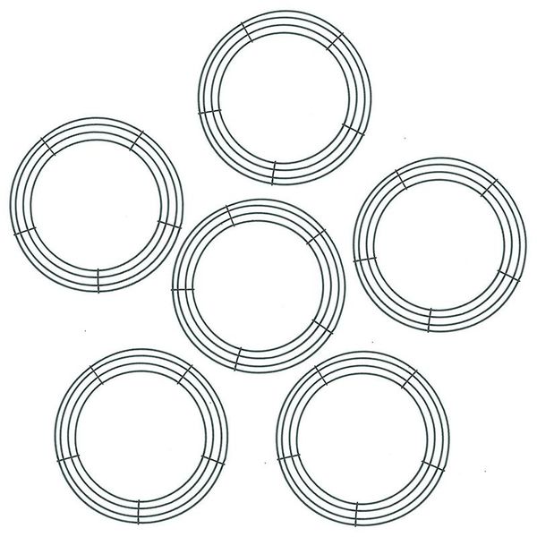 decorative flowers & wreaths 6 pieces dark green wire wreath rings frame for christmas year valentines decoration (10 inch)
decorative flowers & wreaths 6 pieces dark green wire wreath rings frame for christmas year valentines decoration (10 inch)