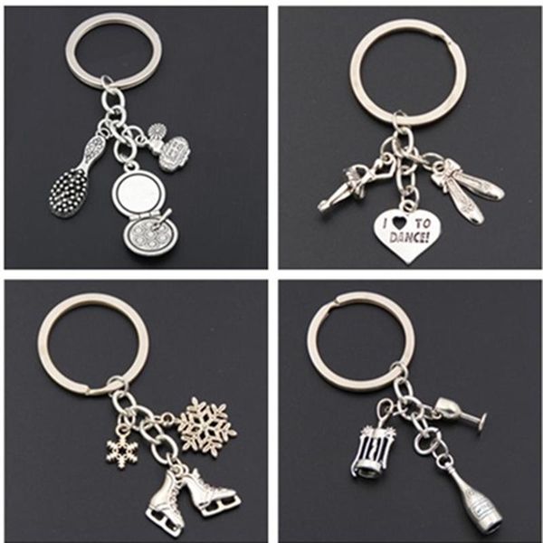 keychains fashion elegant dancer roller skates zinc alloy keychain simulation cosmetics accessories pendant jewelry, Silver
keychains fashion elegant dancer roller skates zinc alloy keychain simulation cosmetics accessories pendant jewelry, Silver