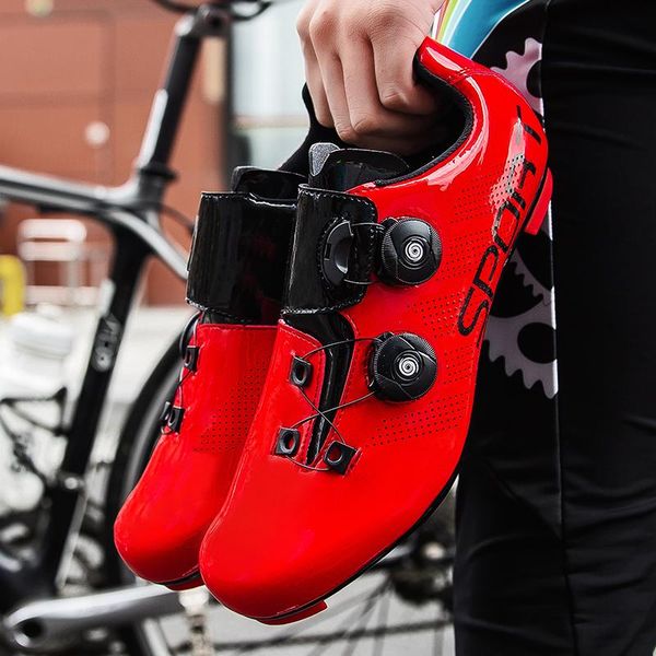 double turn buckle men road cycling shoes professional self-locking non-slip women mtb sports footwear, Black
double turn buckle men road cycling shoes professional self-locking non-slip women mtb sports footwear, Black