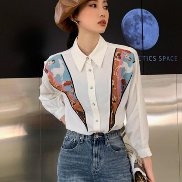 fashion print shirts women full sleeve button up white womens and blouses blusas mujer de moda women's
fashion print shirts women full sleeve button up white womens and blouses blusas mujer de moda women's