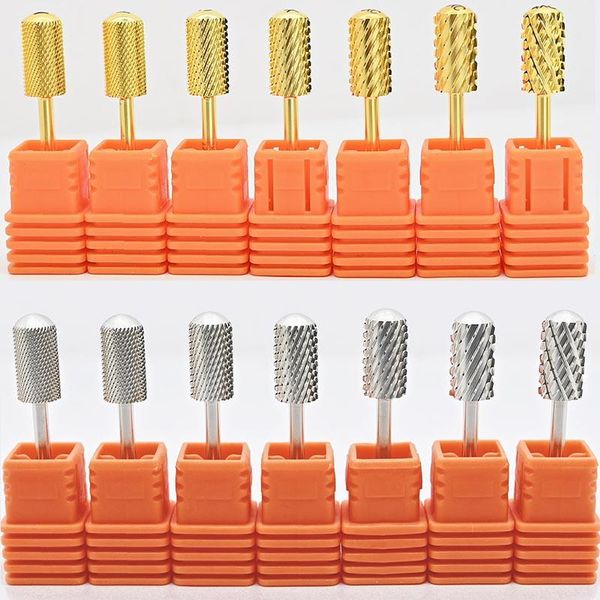 nail art equipment 3/32" flat large barrel carbide drill bit - x fine to 4x coarse grit electric dremel machine (gold / silver)
nail art equipment 3/32" flat large barrel carbide drill bit - x fine to 4x coarse grit electric dremel machine (gold / silver)