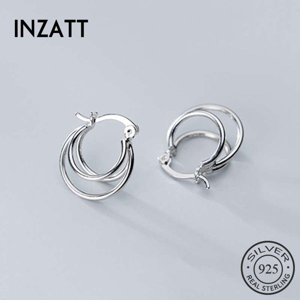 inzareal 925 sterling silver round line hoop earrings for fashion woman party fine jewelry geometric punk accessories & huggie, Golden;silver
inzareal 925 sterling silver round line hoop earrings for fashion woman party fine jewelry geometric punk accessories & huggie, Golden;silver