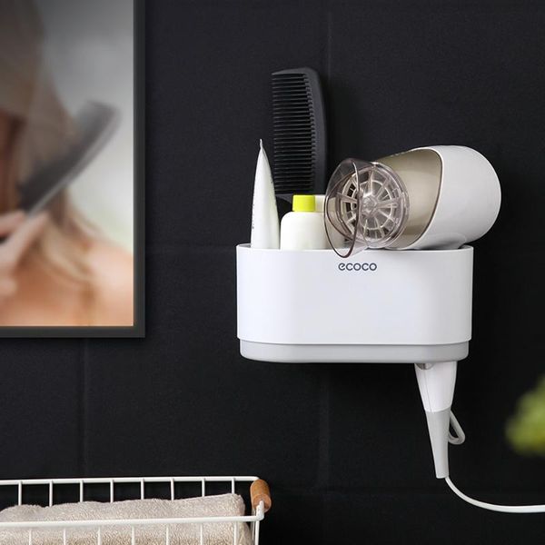 bathroom storage & organization wall mounted hair dryer stand holder blower hanging rack organizer with cup accessories
bathroom storage & organization wall mounted hair dryer stand holder blower hanging rack organizer with cup accessories