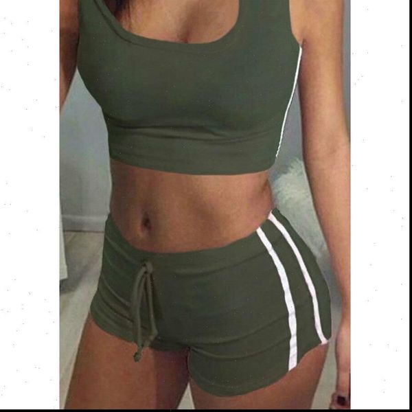 fashion 2pcs srapless vest bra women tracksuits tanks crop running fitness gym shorts sports suits summer, Gray
fashion 2pcs srapless vest bra women tracksuits tanks crop running fitness gym shorts sports suits summer, Gray
