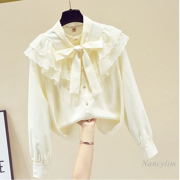 blouses elegant shirt women spring ruffled stand collar chiffon blouse girls ladies all-match solid color, White
blouses elegant shirt women spring ruffled stand collar chiffon blouse girls ladies all-match solid color, White