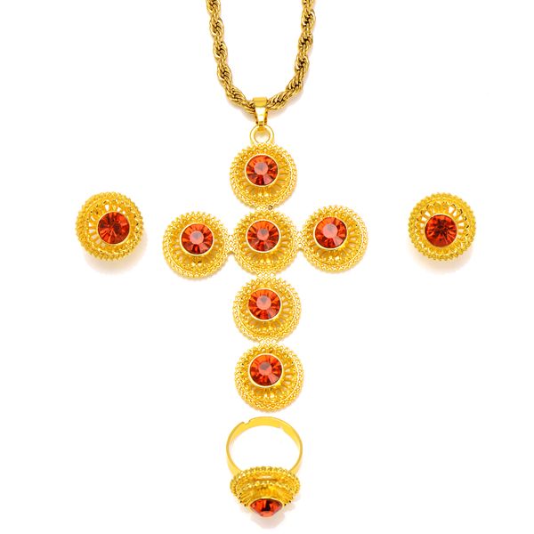 women's 18 k solid fine gold gf earrings ring cross pendant large-scale chain select jewelry sets ruby red semi-precious noble, Silver
women's 18 k solid fine gold gf earrings ring cross pendant large-scale chain select jewelry sets ruby red semi-precious noble, Silver