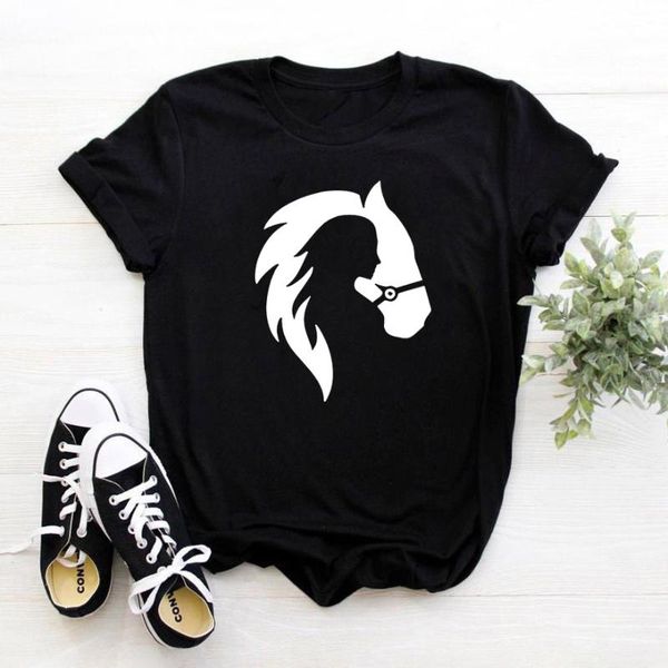 silhouette of girl and horse graphics women t-shirt aesthetic pattern cotton tshirt woman white casual loose tee shirt femme women's
silhouette of girl and horse graphics women t-shirt aesthetic pattern cotton tshirt woman white casual loose tee shirt femme women's