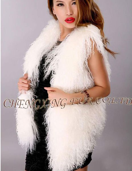women's vests cx-g-b-58 brand fashin style ladies thickness genuine mongolian sheep fur vest real mongolia waistcoat for women, Black;white
women's vests cx-g-b-58 brand fashin style ladies thickness genuine mongolian sheep fur vest real mongolia waistcoat for women, Black;white