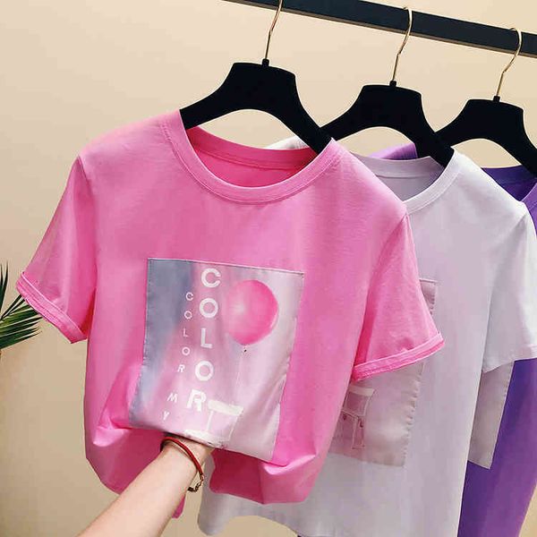 t shirt t-shirt women short sleeves tshirt woman spring summer clothes loose t-shirts female student t shirts tees all-match top, White
t shirt t-shirt women short sleeves tshirt woman spring summer clothes loose t-shirts female student t shirts tees all-match top, White