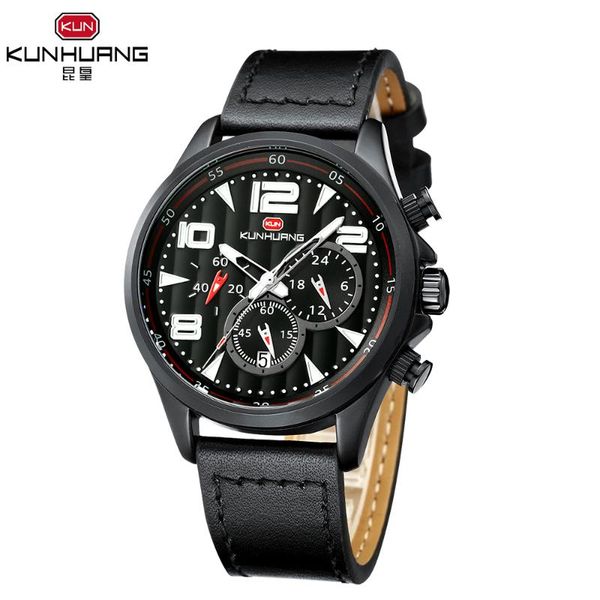 wristwatches kunhuang sports watch men's multifunctional waterproof calendar fashion, Slivery;brown
wristwatches kunhuang sports watch men's multifunctional waterproof calendar fashion, Slivery;brown