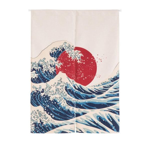 creative japanese style noren mount embellished 85x90cm 85x120cm sea scenery printed door curtains for noodle store kitchen curtain & drapes
creative japanese style noren mount embellished 85x90cm 85x120cm sea scenery printed door curtains for noodle store kitchen curtain & drapes