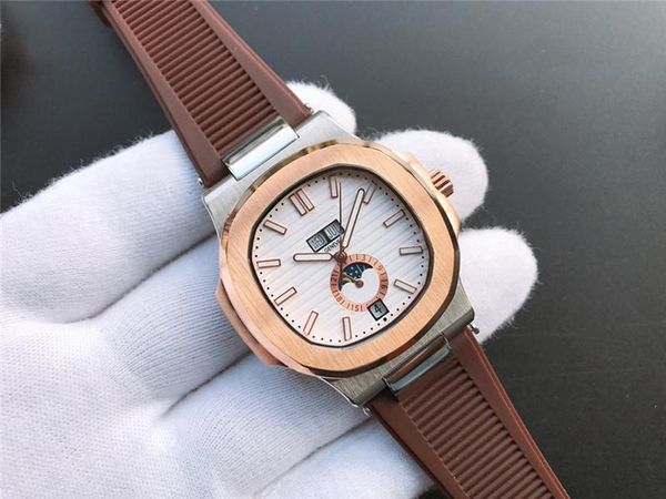 wristwatches men automatic movement mechanical rose gold stainless steel sapphire crystal rubber blue gray luxury wristwatch, Slivery;brown
wristwatches men automatic movement mechanical rose gold stainless steel sapphire crystal rubber blue gray luxury wristwatch, Slivery;brown