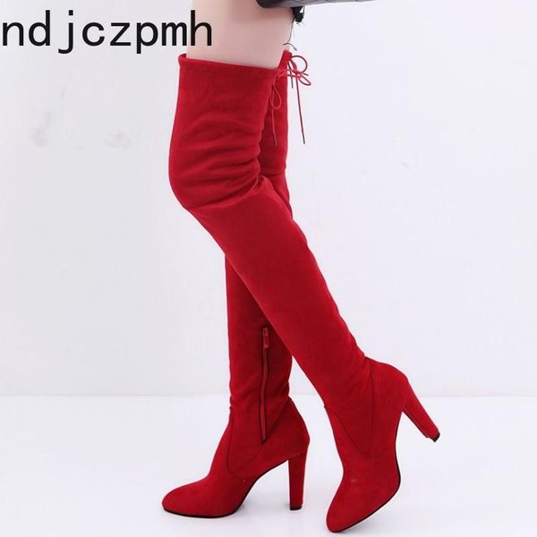 boots women's winter fashion pointed lace-up high heel over the knee plus size 35-43 height 9cm black
boots women's winter fashion pointed lace-up high heel over the knee plus size 35-43 height 9cm black