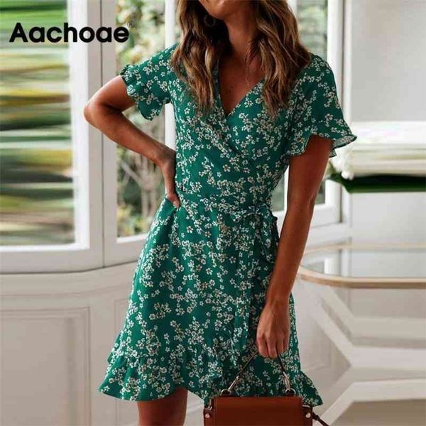 aachoae women dresses summer v neck floral print boho beach dress ruffle short sleeve a line mini dress sundress robe 210323, Black;gray
aachoae women dresses summer v neck floral print boho beach dress ruffle short sleeve a line mini dress sundress robe 210323, Black;gray