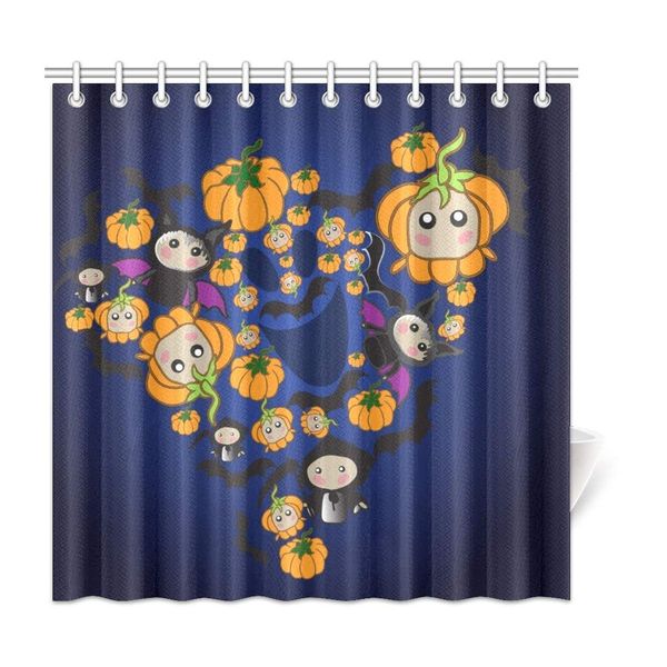 xiucoo halloween pumpkin ghost home bath decor polyester fabric shower curtain bathroom sets 72 x 72 inches
xiucoo halloween pumpkin ghost home bath decor polyester fabric shower curtain bathroom sets 72 x 72 inches