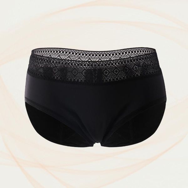 women's panties 1pcs leakproof menstrual 4 layers period hysiological antibacterial briefs lace underwear women, Black;pink
women's panties 1pcs leakproof menstrual 4 layers period hysiological antibacterial briefs lace underwear women, Black;pink