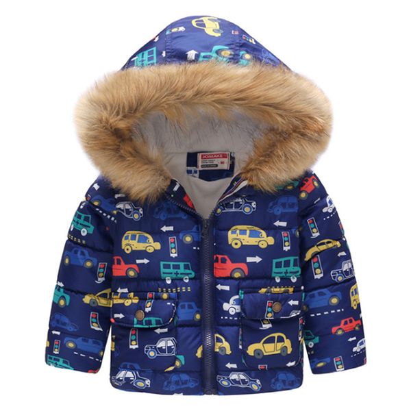 Winter Thick Outerwear Kids Jackets For Boys Coats Children Plus Velvet Fur Collar Hooded Cartoon Coats Toddler Girls Snowsuit, Car
Winter Thick Outerwear Kids Jackets For Boys Coats Children Plus Velvet Fur Collar Hooded Cartoon Coats Toddler Girls Snowsuit, Car