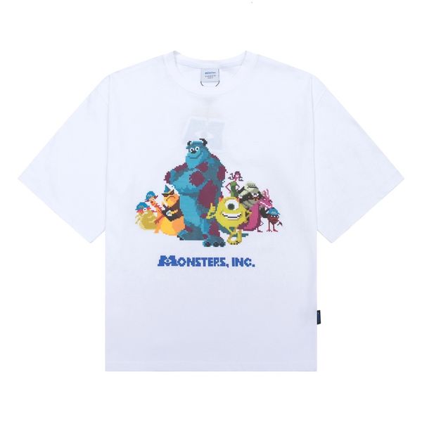 women's t-shirt 2021 female summer printed european and american cotton leisure street cartoon shirt, White
women's t-shirt 2021 female summer printed european and american cotton leisure street cartoon shirt, White