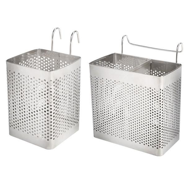storage bottles & jars 2x kitchen hanging stainless steel double chopsticks spoon fork cutlery bag rack drain tableware
storage bottles & jars 2x kitchen hanging stainless steel double chopsticks spoon fork cutlery bag rack drain tableware