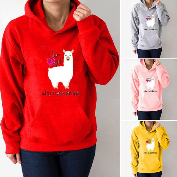 women's hoodies & sweatshirts a girl love lamas printed women fleece long sleeve loose sweatshirt with hat girls hoodie pullovers winte, Black
women's hoodies & sweatshirts a girl love lamas printed women fleece long sleeve loose sweatshirt with hat girls hoodie pullovers winte, Black