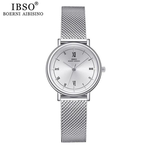 ibso women bracelet watch fashion geneva designer japan quartz sliver stainless steel female gift wristwatches relogio femininog, Slivery;brown
ibso women bracelet watch fashion geneva designer japan quartz sliver stainless steel female gift wristwatches relogio femininog, Slivery;brown