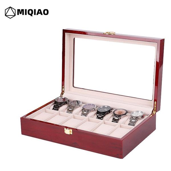 watch boxes & cases miqiao watches box organizer 12 grids wooden rectangle storage case display jewelry collection w499, Black;blue
watch boxes & cases miqiao watches box organizer 12 grids wooden rectangle storage case display jewelry collection w499, Black;blue
