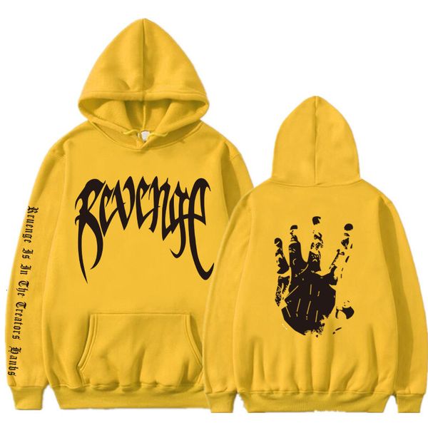 new loose revenge english alphabet print pullover hooded men's and women's sweater, Black
new loose revenge english alphabet print pullover hooded men's and women's sweater, Black