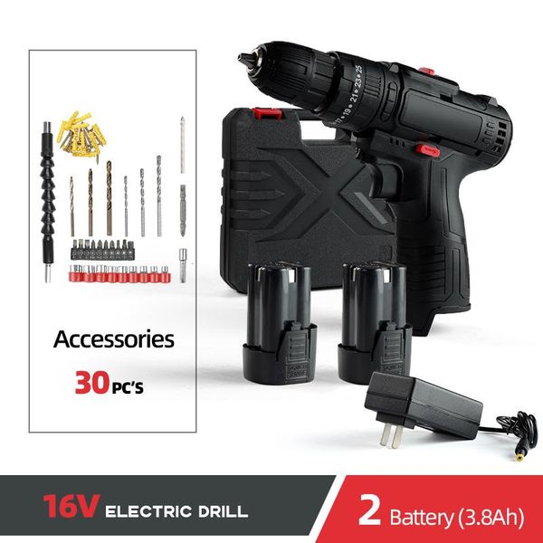 professiona electric drills 16v screwdriver for ice screws brushless drill mini battery cordless impact
professiona electric drills 16v screwdriver for ice screws brushless drill mini battery cordless impact