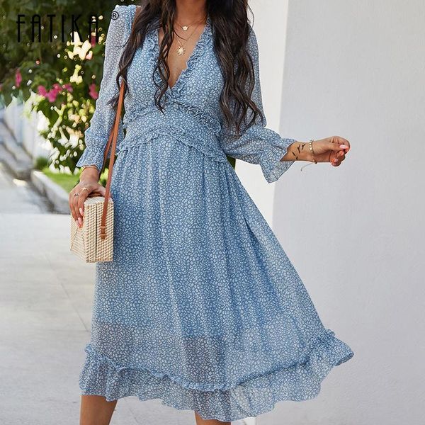 casual dresses fatika womens floral print deep v neck empire ruffles full sleeve street style chiffon clothing 2021 spring summer, Black;gray
casual dresses fatika womens floral print deep v neck empire ruffles full sleeve street style chiffon clothing 2021 spring summer, Black;gray
