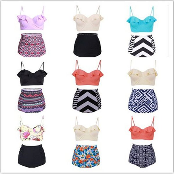 yicn large swimwear women bikini high waist swimsuit 2021 halter bathing suits retro dot push up bikinis set plus size 4xl
yicn large swimwear women bikini high waist swimsuit 2021 halter bathing suits retro dot push up bikinis set plus size 4xl